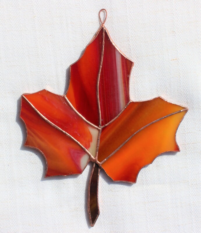 autumn leaf ornament
